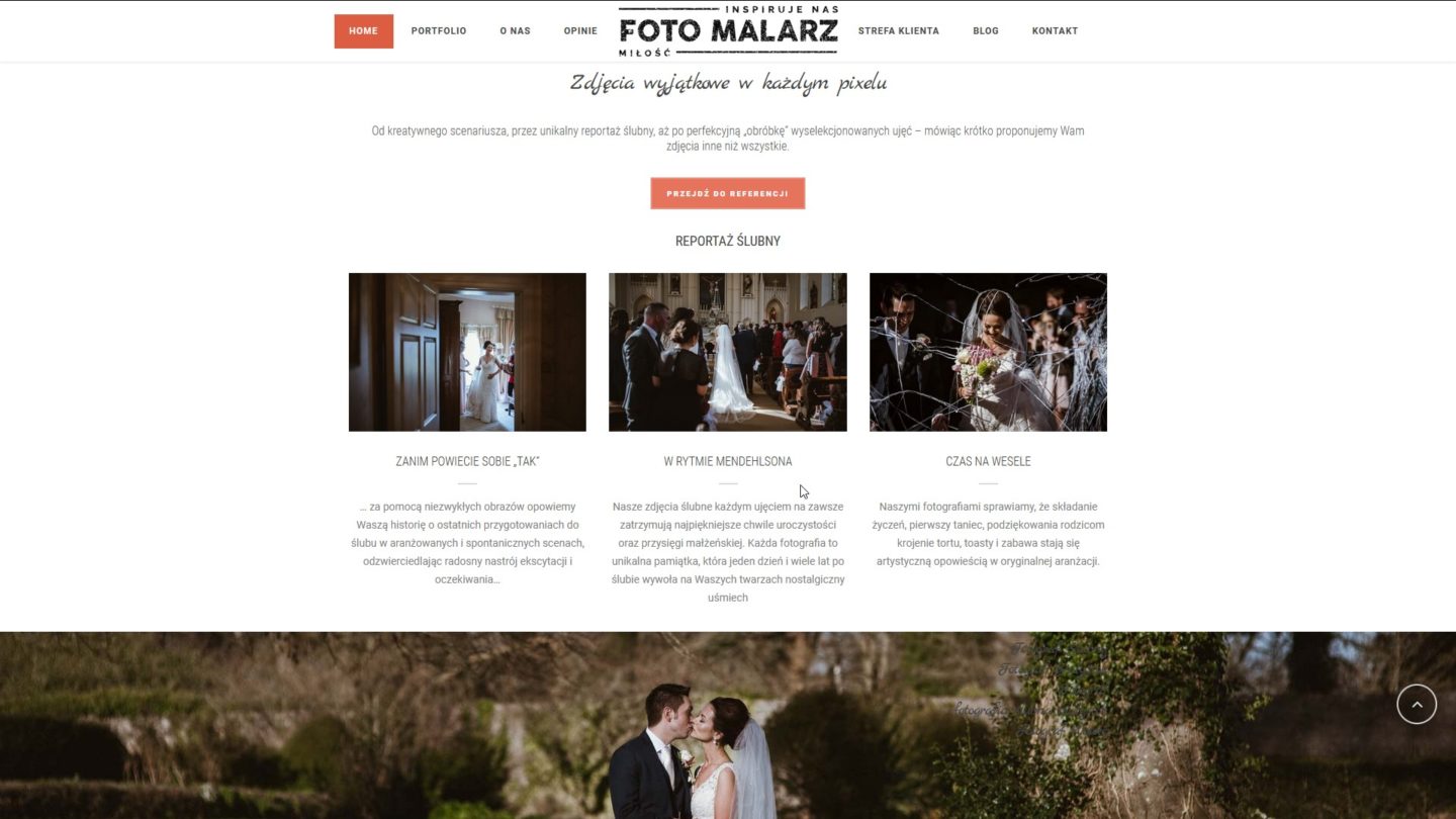Fotografia ślubna – Inspiruje nas miłość – Foto Malarze – Mozilla Firefox 2019-08-21 17.12.55