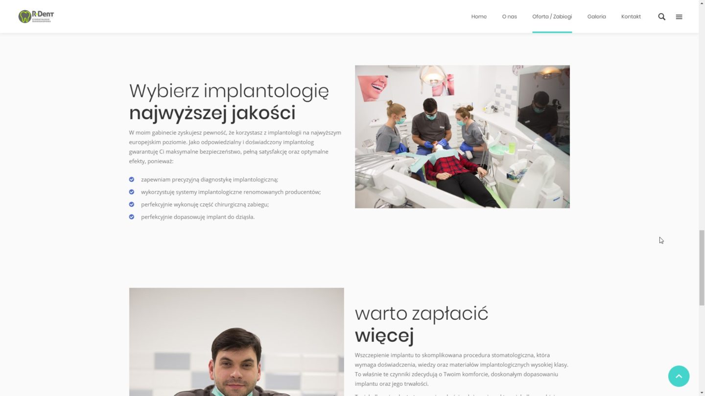 Implanty stomatologiczne – Poznań _ Wolsztyn – R-Dent Dentysta, Stomatolog – Google Chrome 2019-08-21 13.17.39